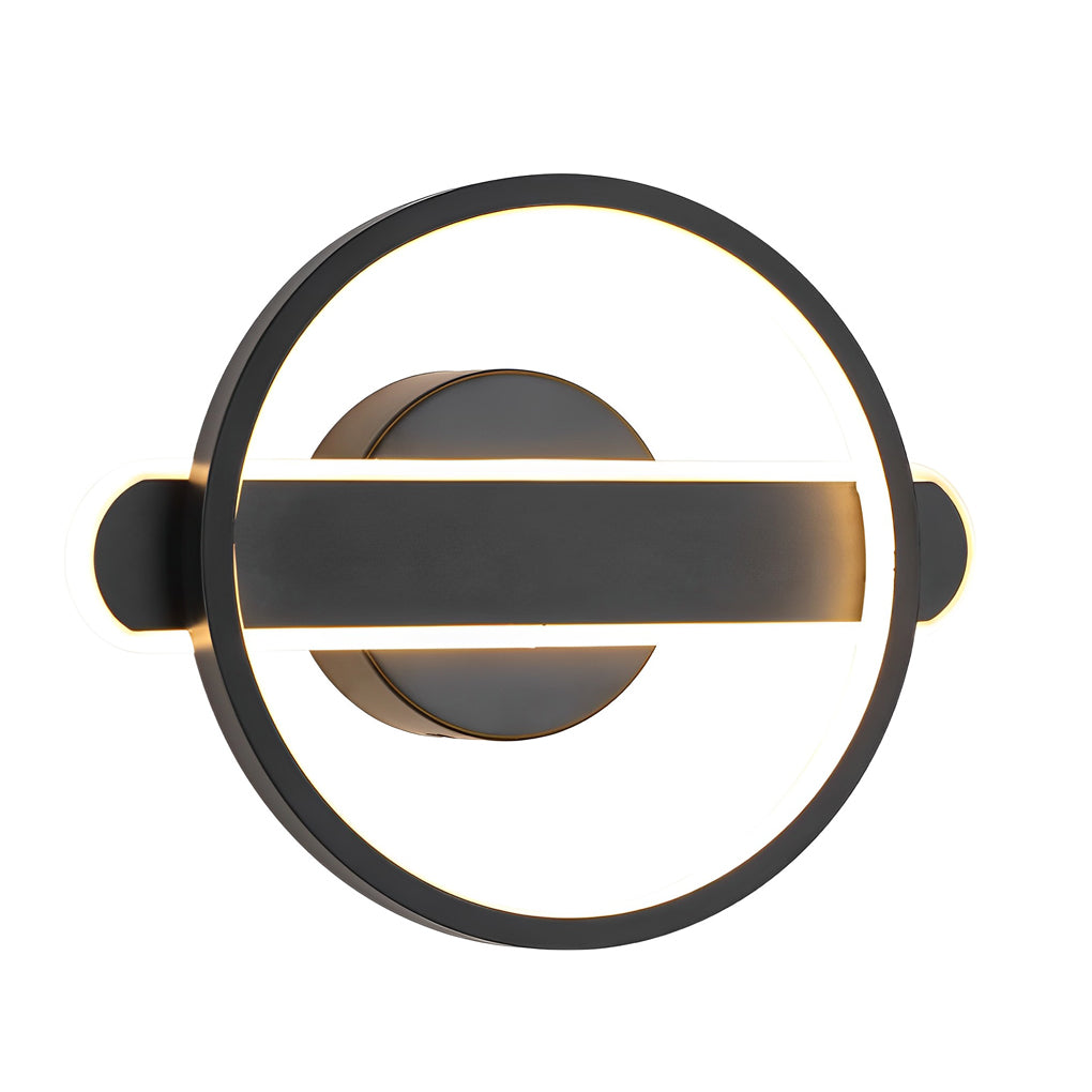 Modern LED Eye Care Wall Light - Circular Aluminum Fixture