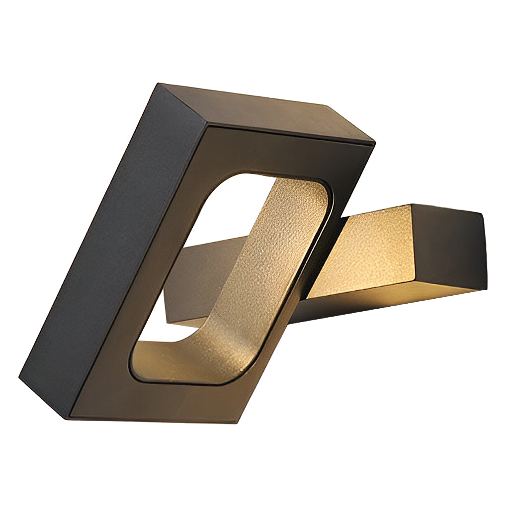360° Rotatable LED Wall Sconce - Modern Industrial Iron Fixture