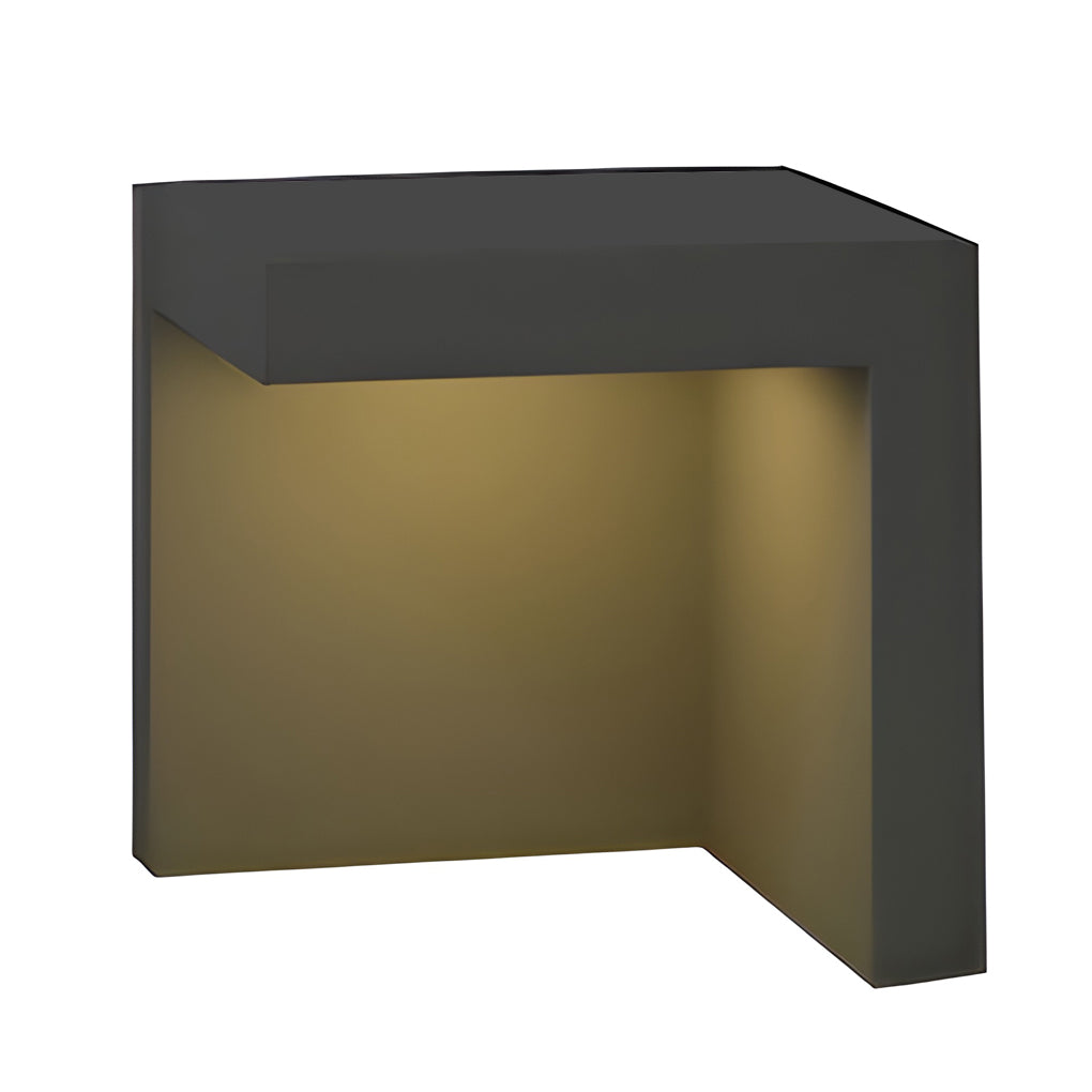 Modern Gray Rectangular LED Path Light 4.5W IP54 Waterproof