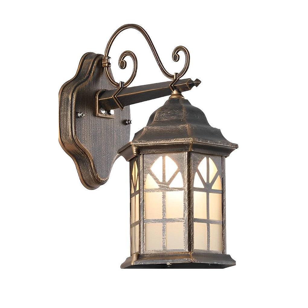 Modern Solar LED Outdoor Wall Light with Remote Control