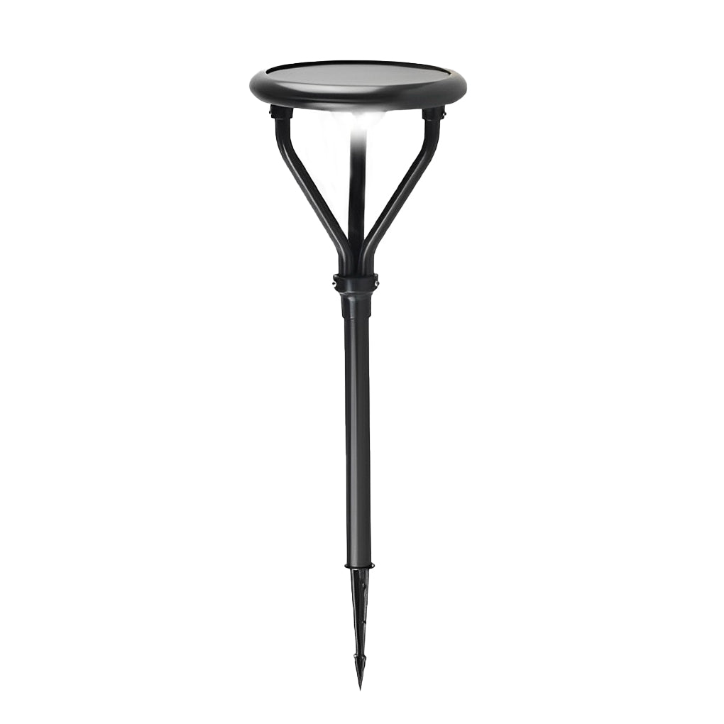 Modern Solar LED Lamp Post – Outdoor Waterproof Aluminum Light
