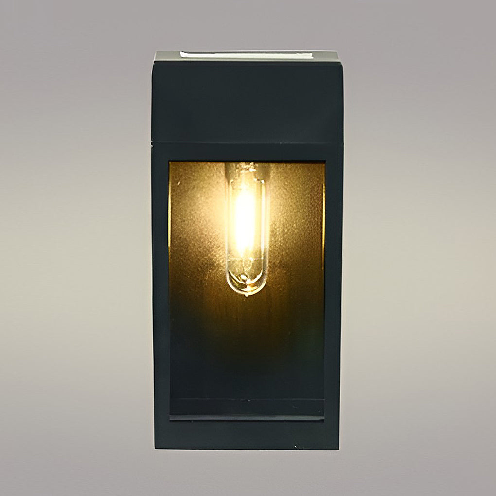 Solar LED Outdoor Wall Light with Auto Light Control - Waterproof