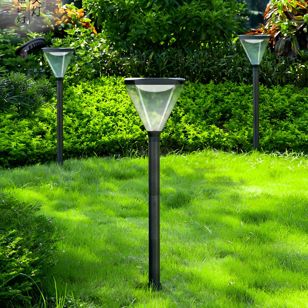 Adjustable Solar LED Lawn Lamp with Intelligent Light Control