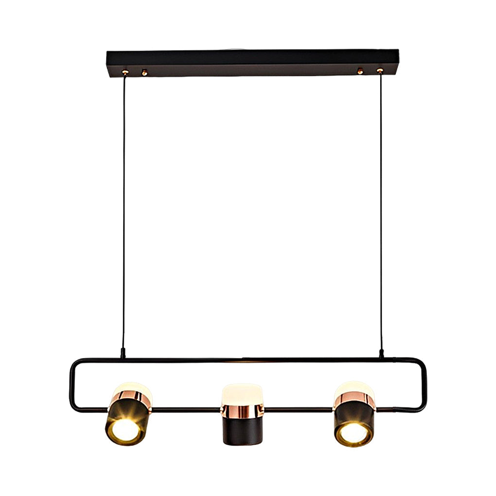 Rotatable Metal LED Pendant Light | Modern Adjustable Chandelier