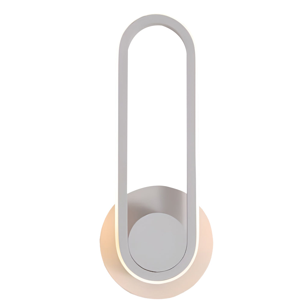 Rotatable Rectangular LED Wall Sconce Modern Adjustable Wall Lamp