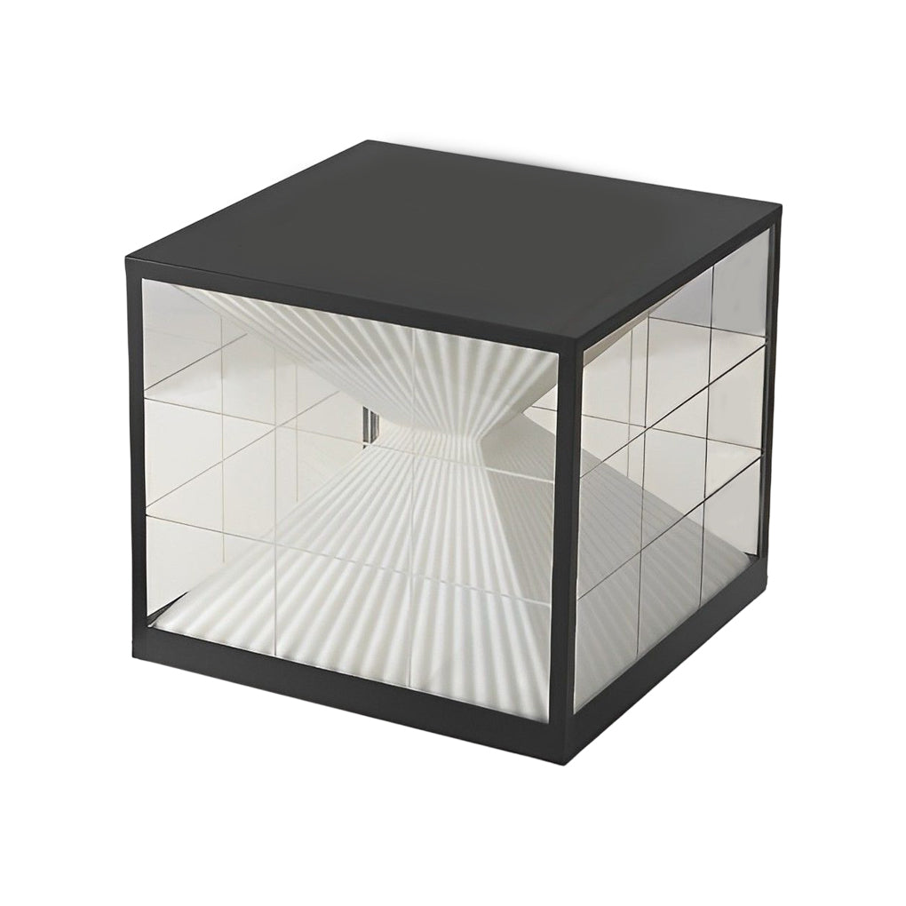Modern Solar Fence Post Light – Hourglass LED Outdoor Pillar