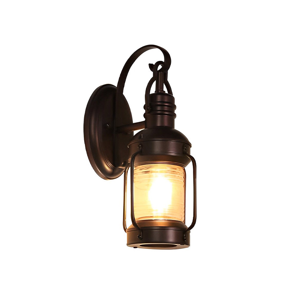 Vintage Aluminum LED Outdoor Lamp - Waterproof Wall & Lawn Light