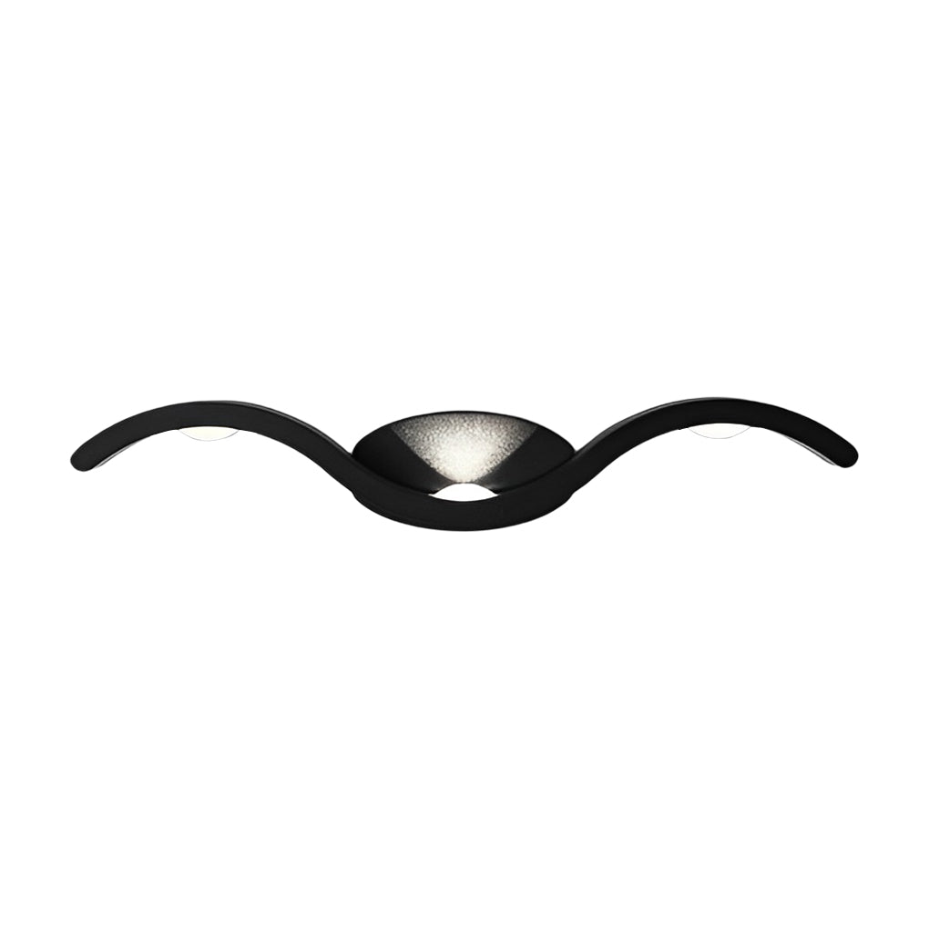 Modern Seagull Wave Up Down LED Outdoor Wall Light