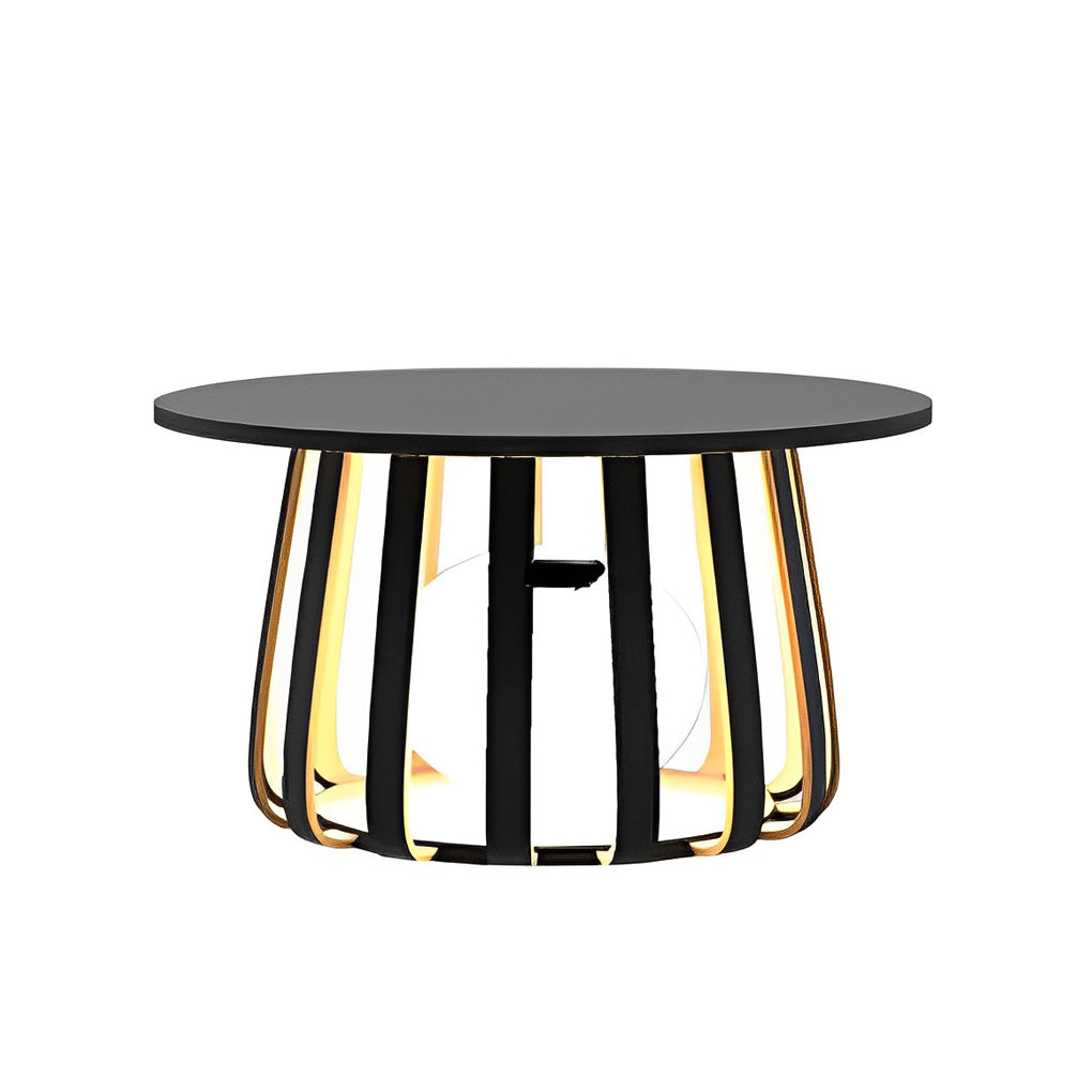 Solar Powered Outdoor Lantern with Table Top - Waterproof IP65 Iron