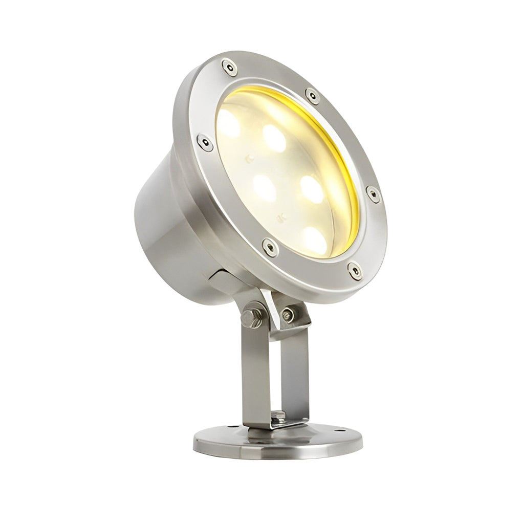 Modern LED Underwater Pool Light - Chrome Adjustable Spot Light