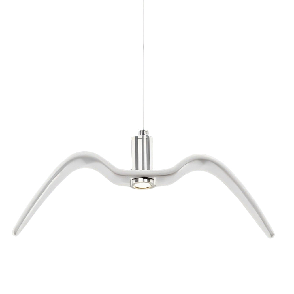 Seagull Wing LED Pendant Light – Modern Sculptural Ceiling Lamp