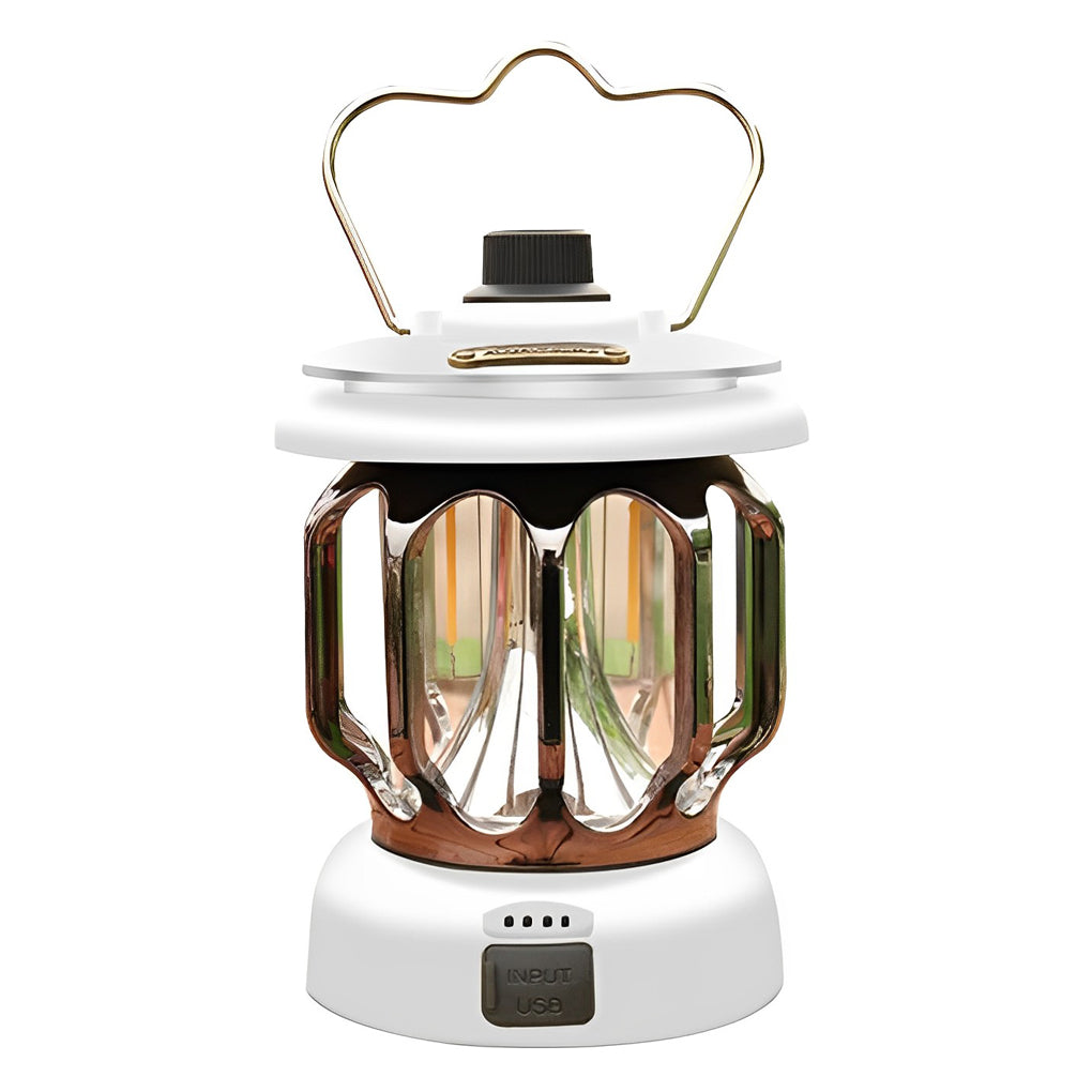 Rechargeable LED Outdoor Lantern with Adjustable Brightness