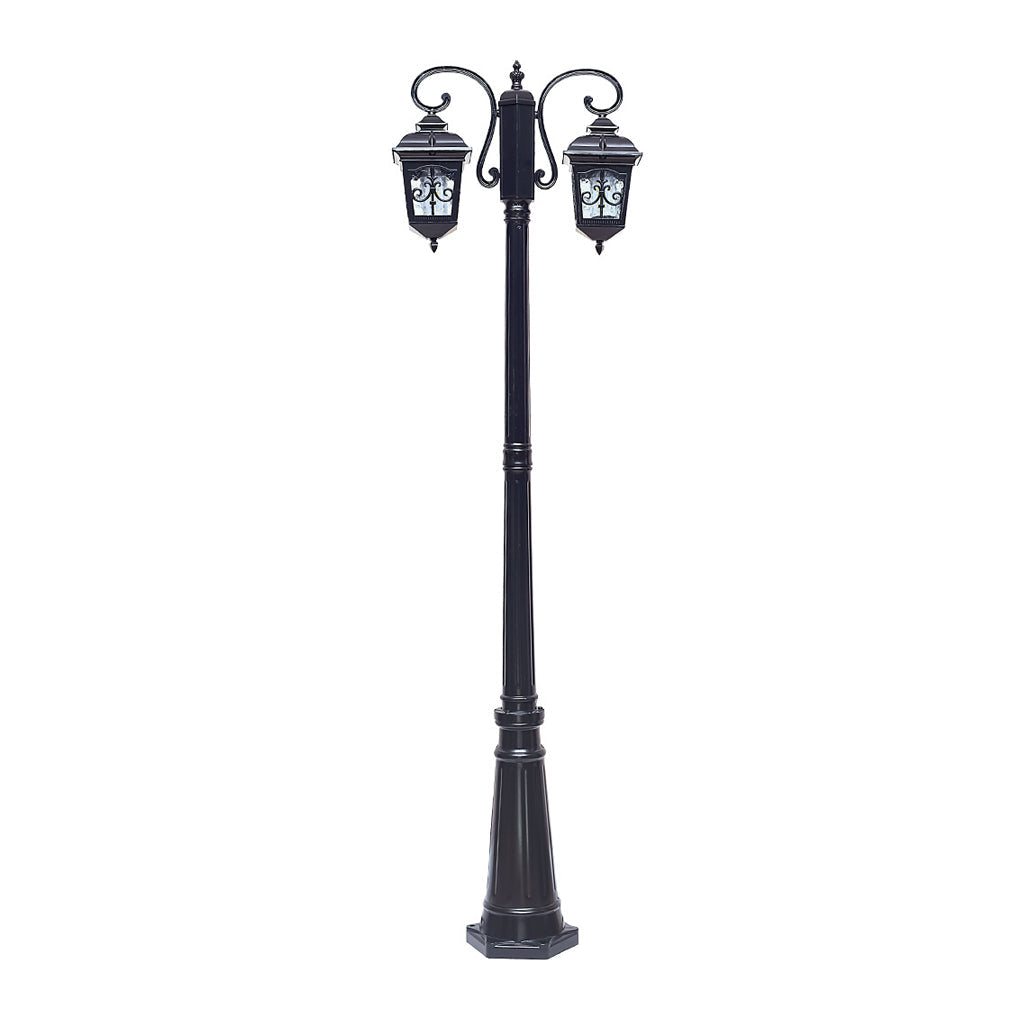 2-Light Outdoor Waterproof Retro European Street Light