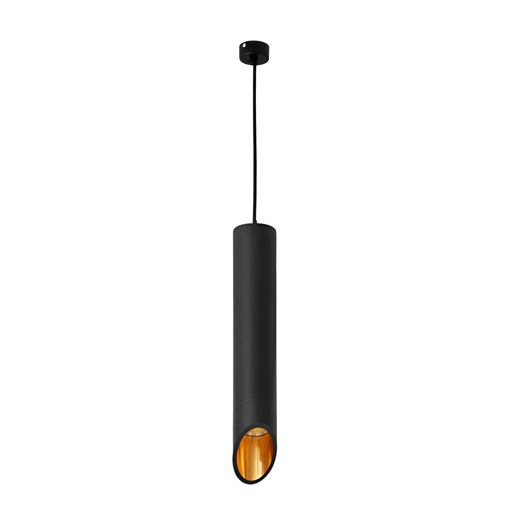 Modern Cylindrical LED Pendant Light – Aluminum Minimalist Hanging