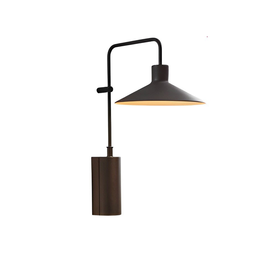 Modern Waterproof LED Outdoor Wall Sconce with Swing Arm