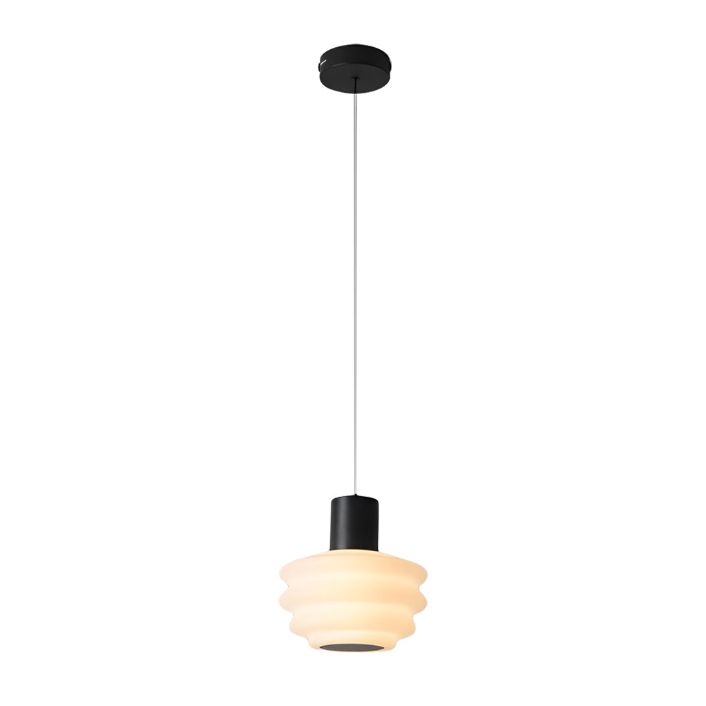 Modern Minimalist Pendant Light with 3-Step Dimming | Iron Finish