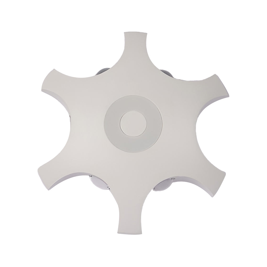 Flower Shaped LED Waterproof Outdoor Wall Sconce Aluminum