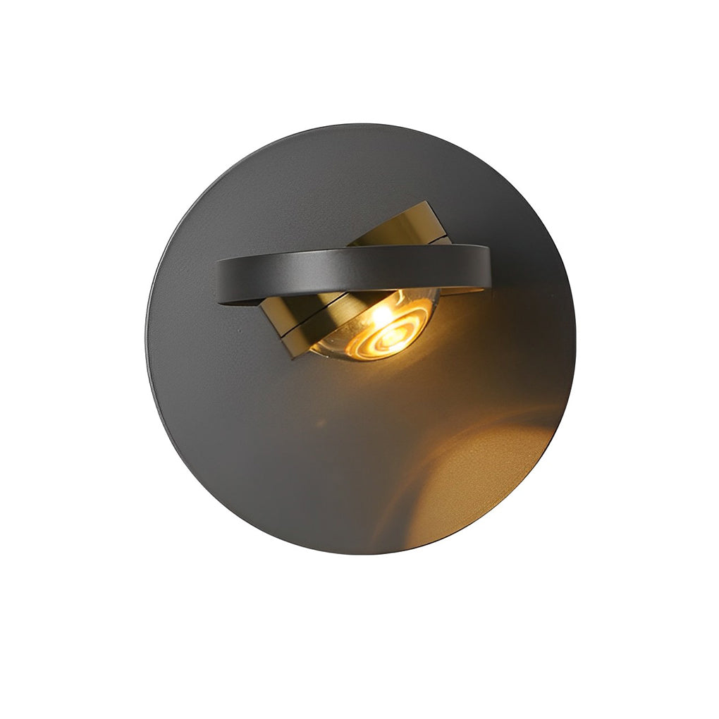 Adjustable Modern Wall Sconce with 360° Rotating Light Head