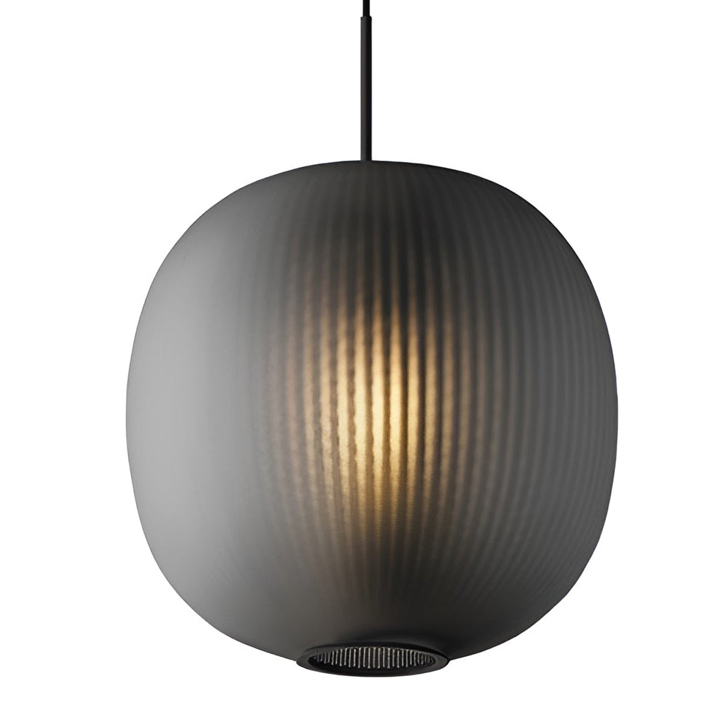 Modern Glass Lantern Pendant Light - LED Ceiling Light