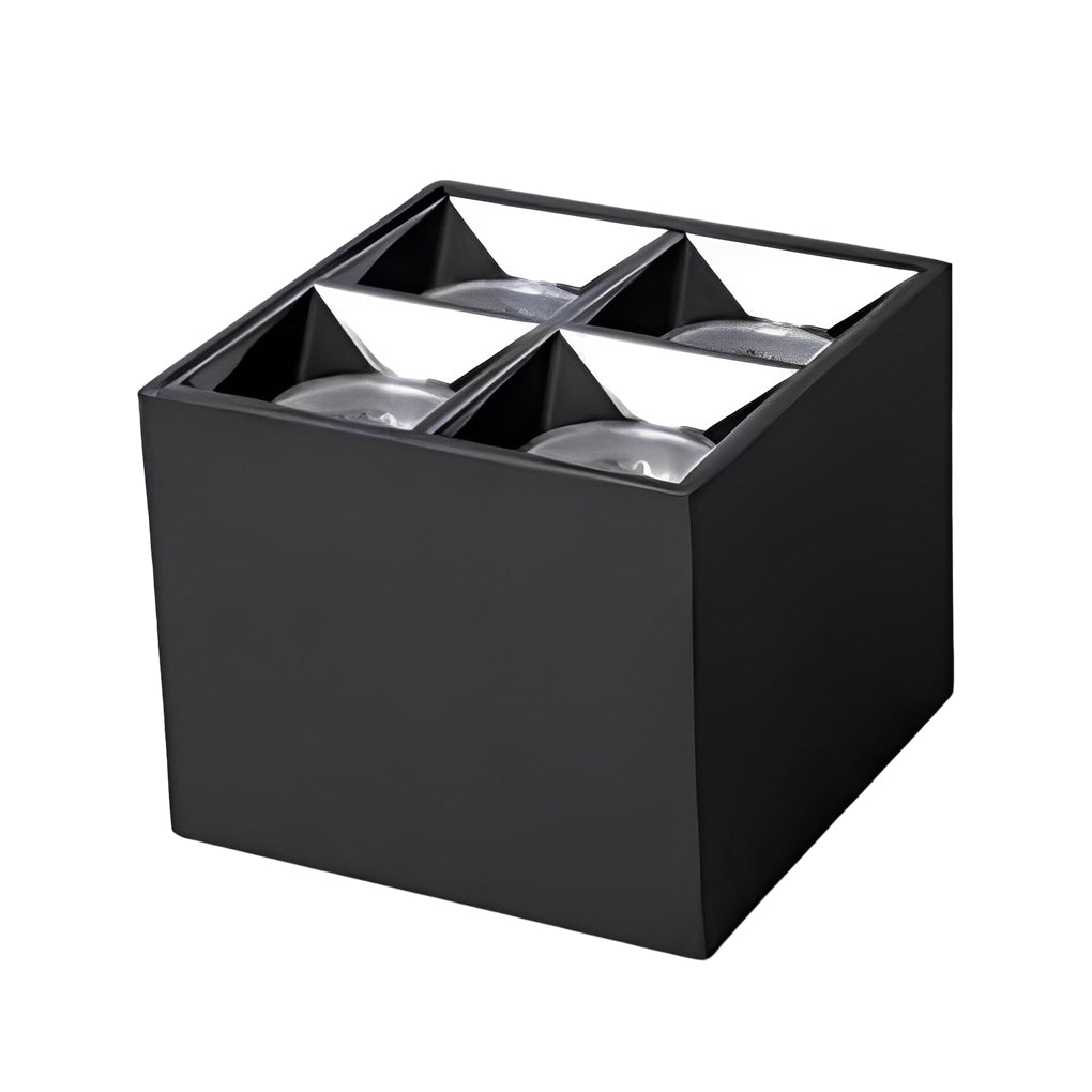 Square Grid LED Spotlight Surface Mount Downlight 24° Beam Angle