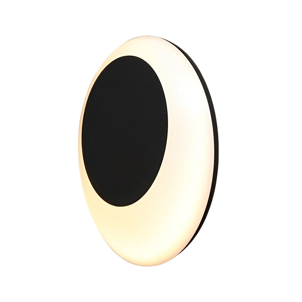 Oval LED Waterproof Modern Wall Sconce - Aluminum & Acrylic