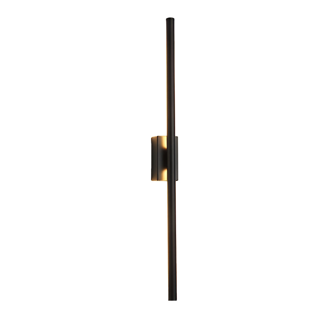 Modern Linear LED Wall Sconce – Electroplated Metal Fixture