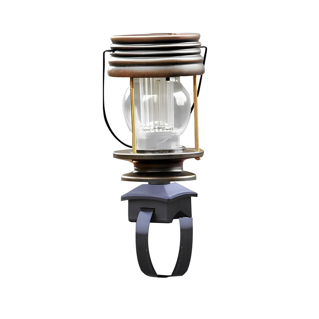 Solar LED Outdoor Lantern - Portable Waterproof Garden Light