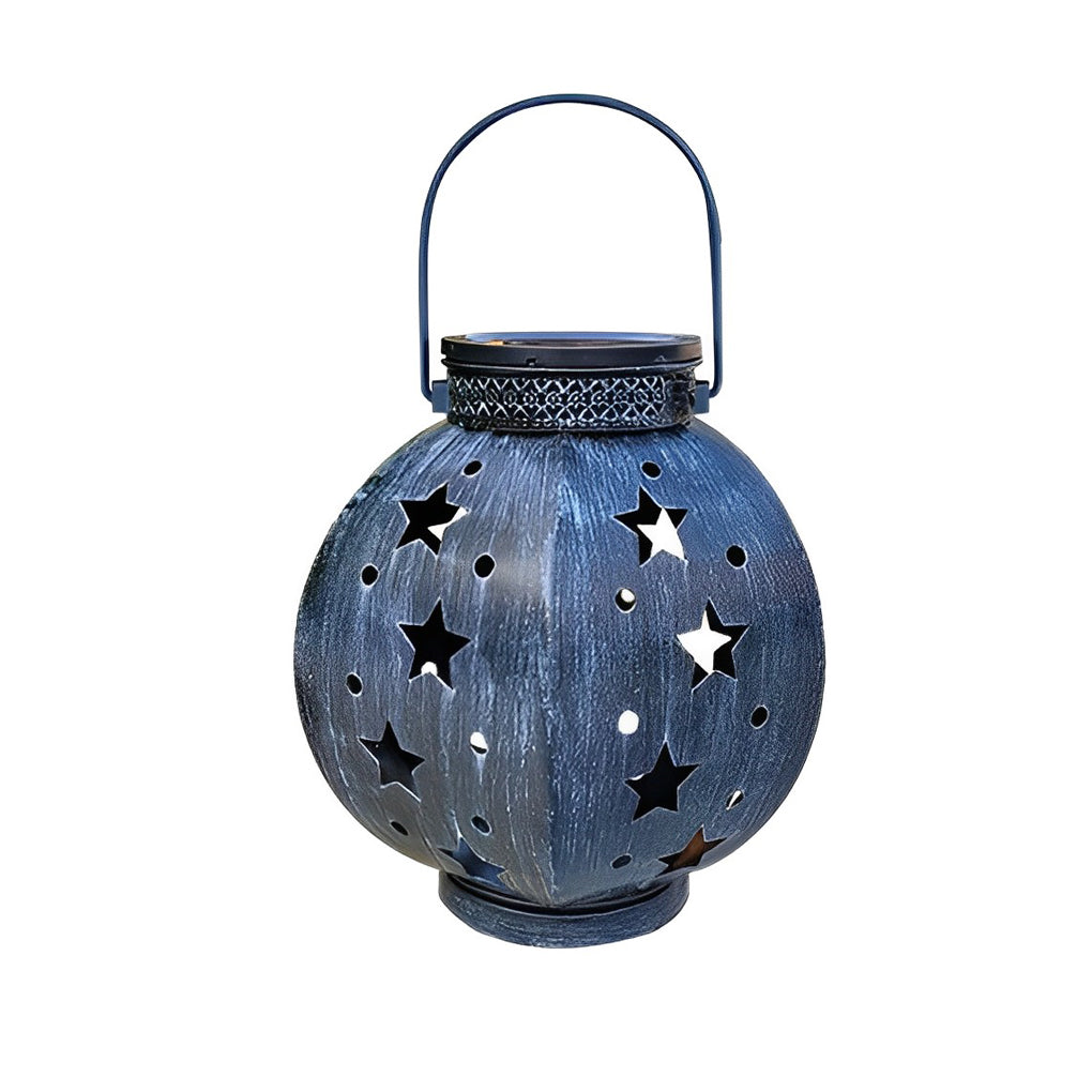 Solar Star Projection Outdoor Lantern - Waterproof LED Garden Light