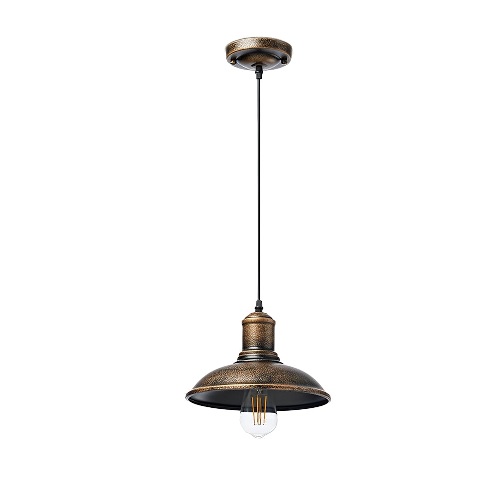 Retro Industrial Waterproof Iron Outdoor Pendant Light
