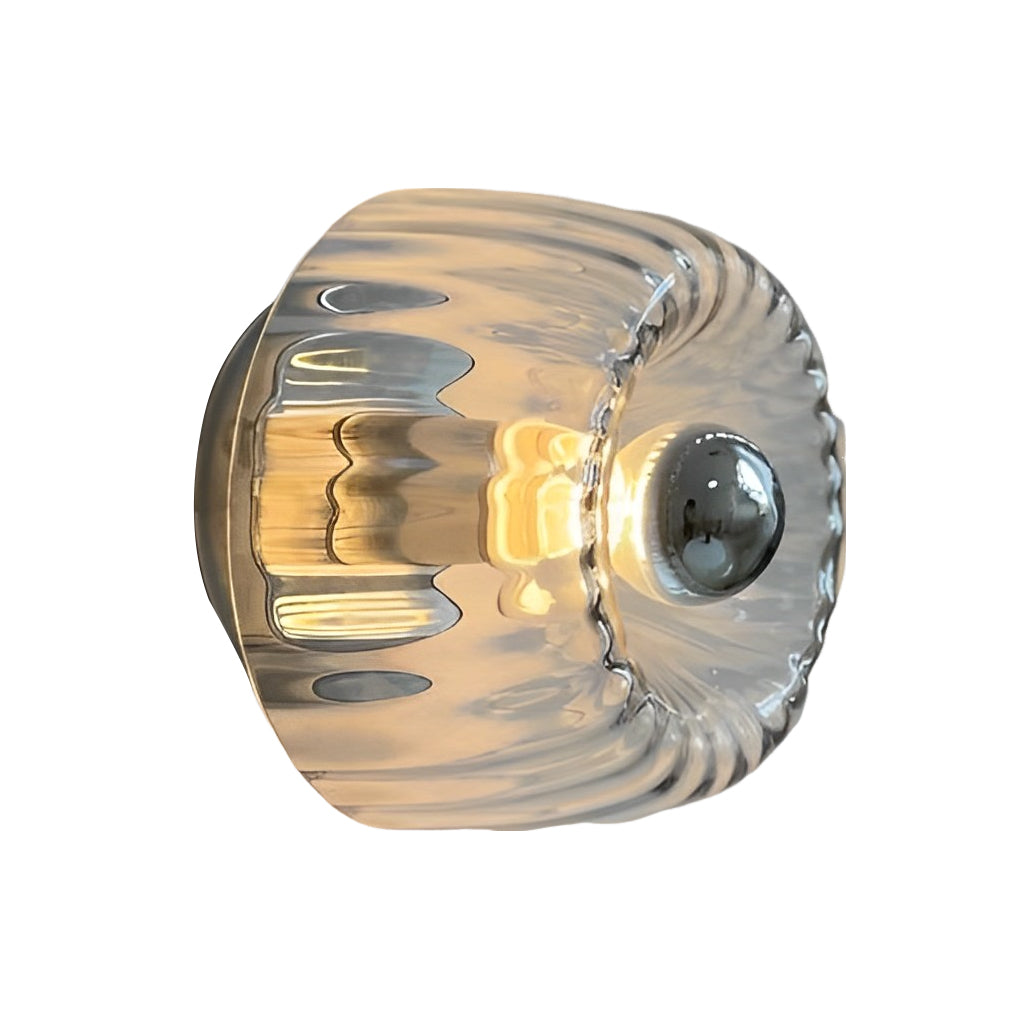 Jellyfish Glass Wall Sconce Modern Minimalist Wall Light Fixture
