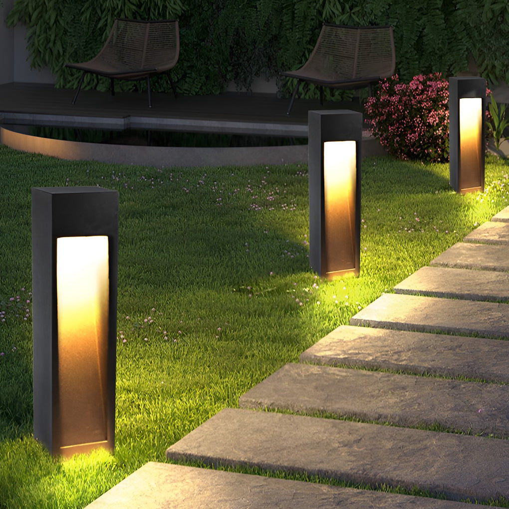 Rectangular LED Pathway Light 5W Waterproof Outdoor Floor Lamp