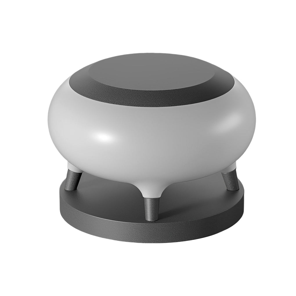 Solar Drum Post Light – Modern Waterproof IP65 LED Outdoor Fence