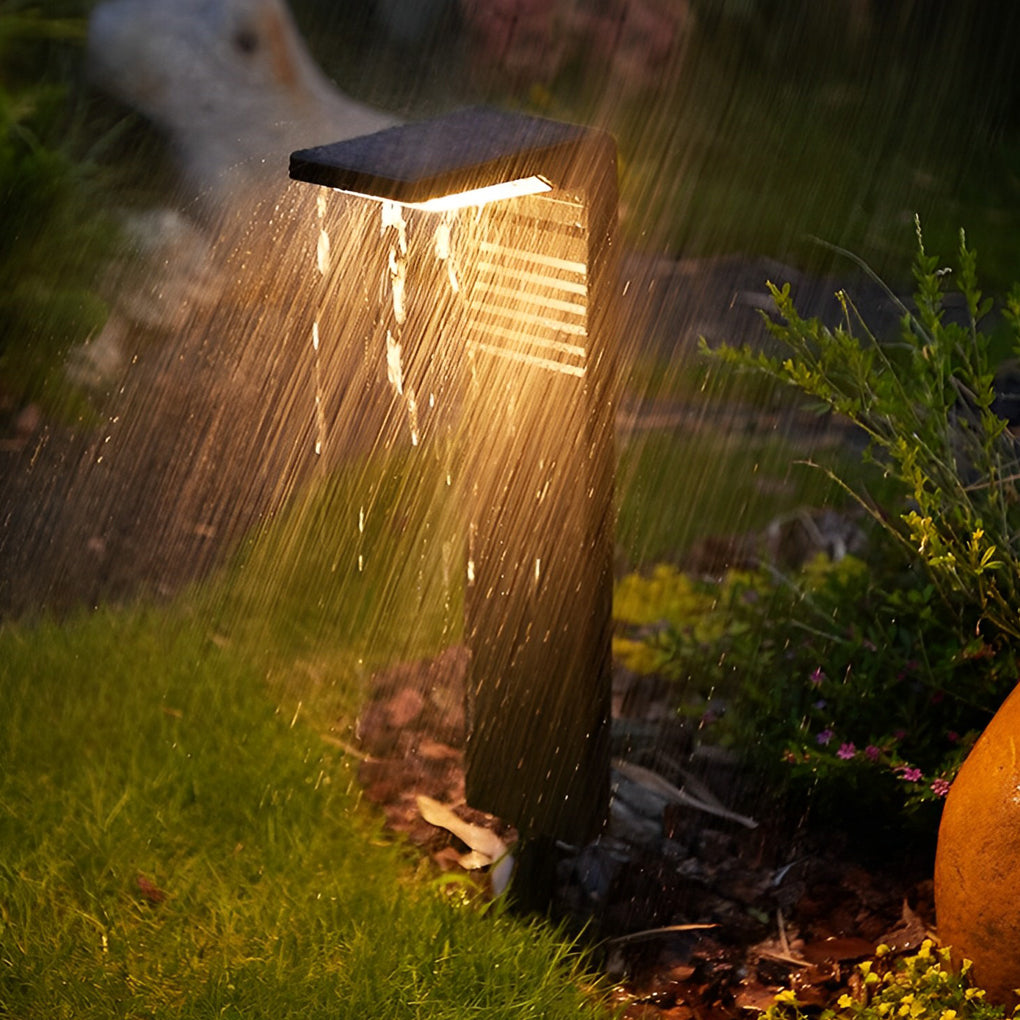 Solar LED Outdoor Lawn Light with Auto On/Off Smart Sensor