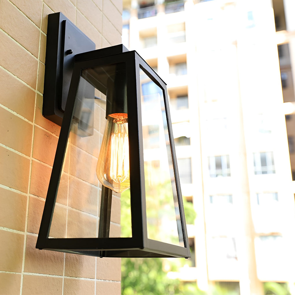 Vintage Industrial Outdoor Wall Sconce - Waterproof LED Light