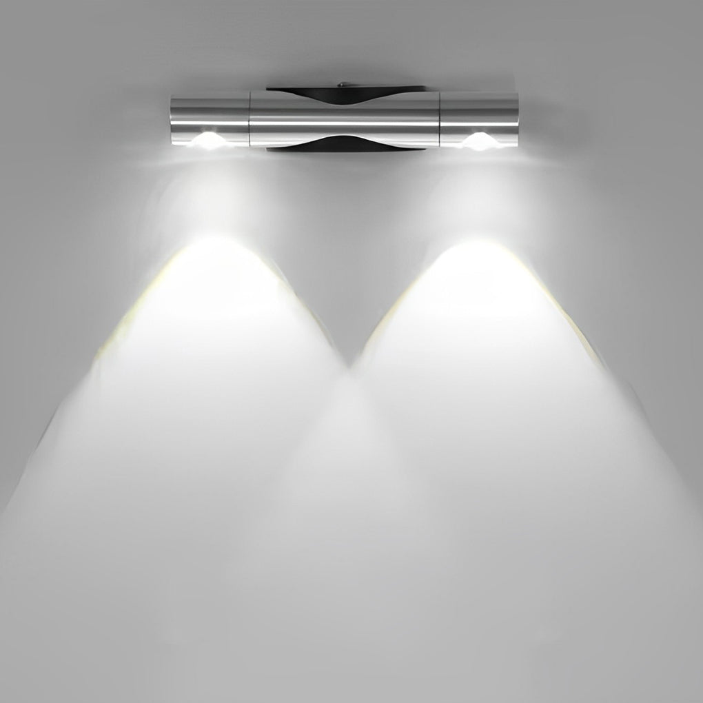 Modern Aluminum Up Down LED Wall Sconce 6W Adjustable Light
