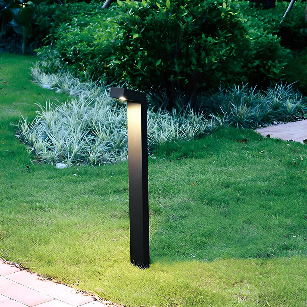 Modern Black Aluminum Pathway Lights IP65 Waterproof LED Outdoor