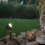 Adjustable Black Aluminum LED Outdoor Spotlight Waterproof IP65