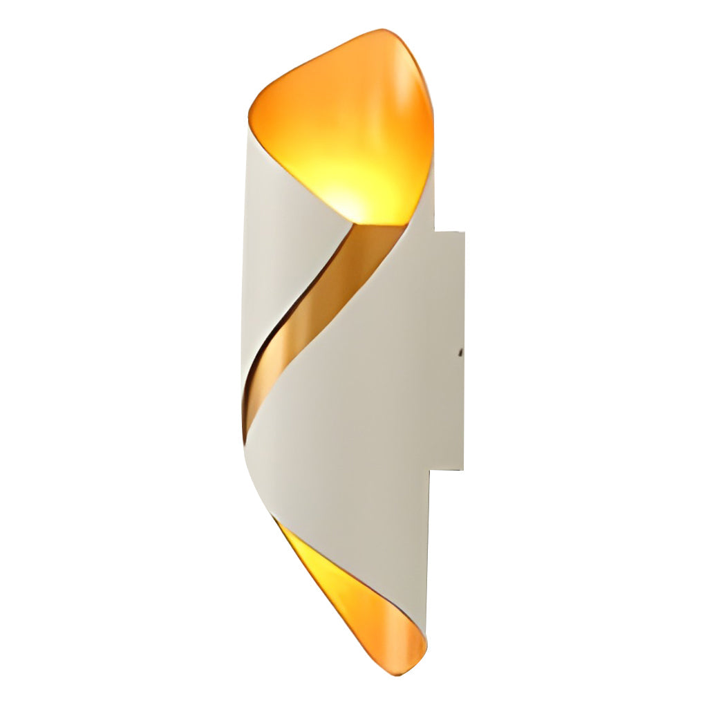 Outdoor LED Up Down Wall Sconce Waterproof Modern Glass Light