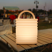 Square Waterproof LED Portable Outdoor Lantern with Remote