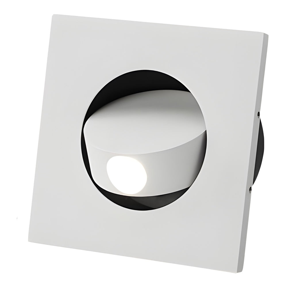 Adjustable Recessed LED Wall Sconce – Modern Flush Mount Lighting