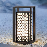 Vintage Galvanized Outdoor Pathway Lights IP65 Waterproof LED Lawn
