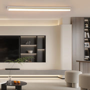 Rectangular LED Flush Mount Ceiling Light - Modern Minimal Design