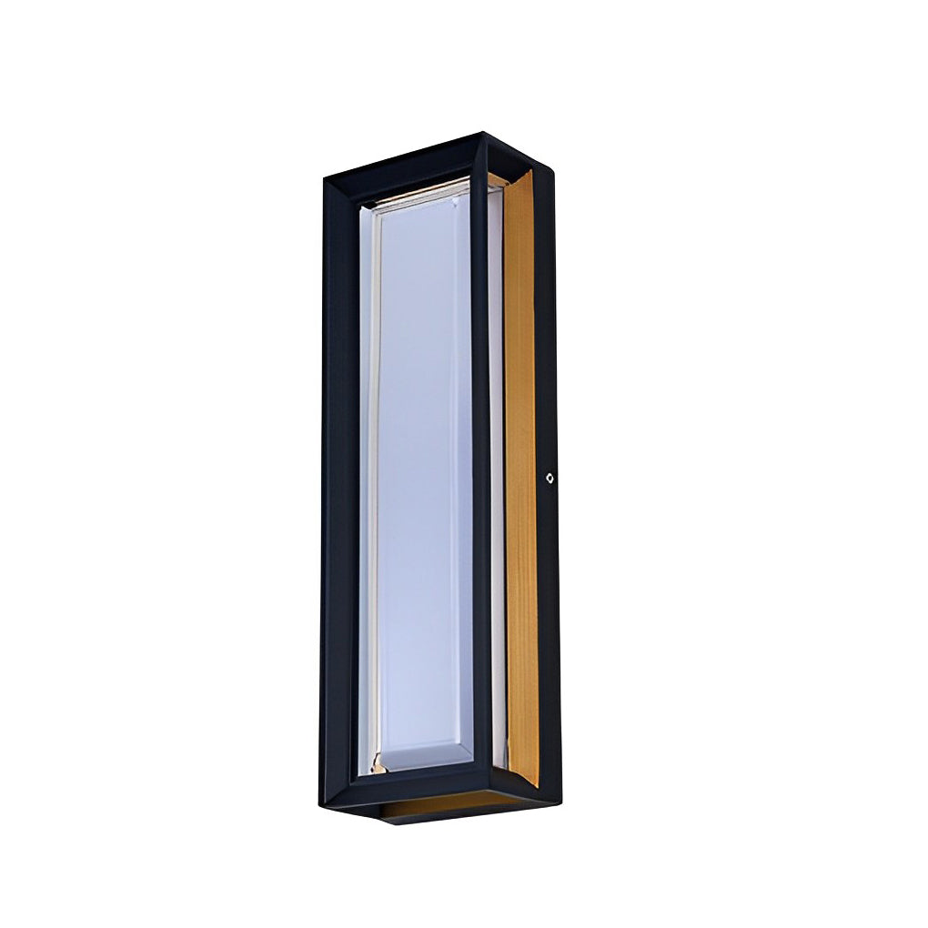 Modern Waterproof Aluminum Outdoor Wall Light with PC Shade