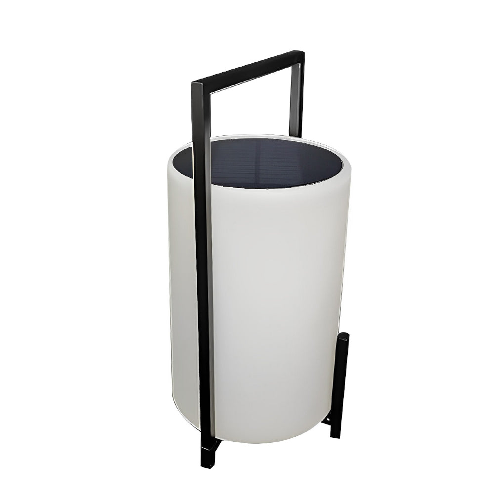 Portable Solar LED Outdoor Lantern with Remote & RGB Lighting