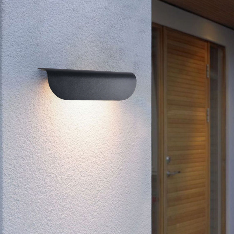 Minimalist Concrete LED Outdoor Wall Light Waterproof IP54