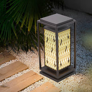 Modern Black LED Outdoor Pathway Light - Waterproof Landscape Lamp