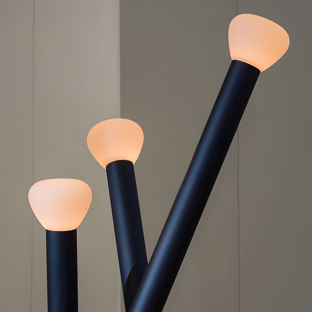 3-Light Minimalist Stick Floor Lamp - Modern Tripod Design