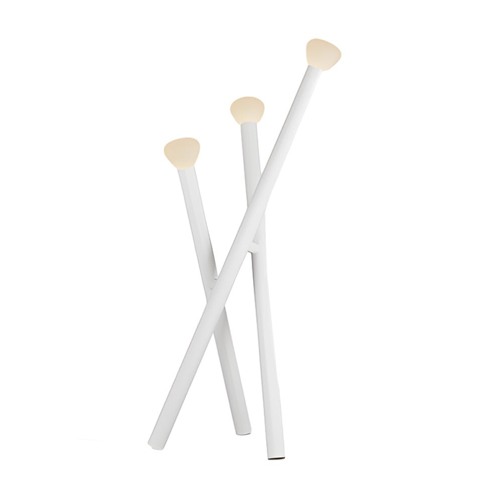3-Light Minimalist Stick Floor Lamp - Modern Tripod Design