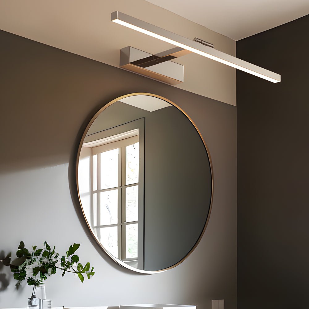 31'' Adjustable Stainless Steel Bathroom Vanity Light with LED