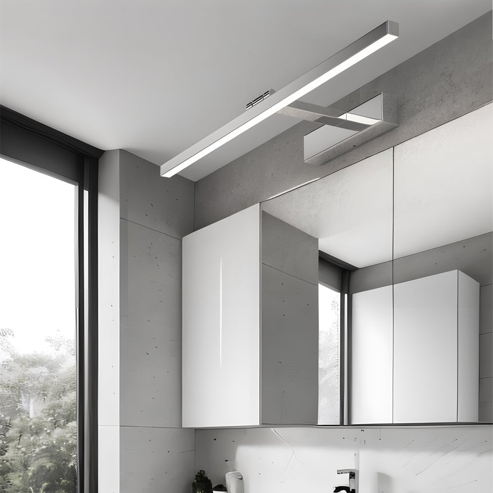 31'' Adjustable Stainless Steel Bathroom Vanity Light with LED
